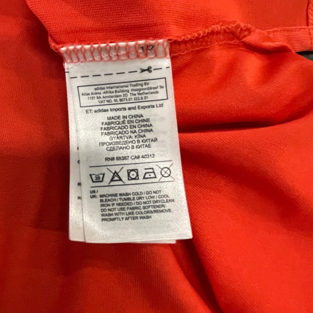 Adidas Golf Polo Shirt Mens 2XL Red ClimaCool 3 Stripes Performance Outdoor NEW - Picture 7 of 10